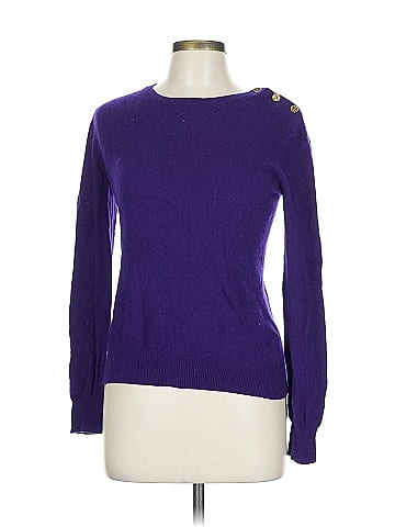 Lauren by Ralph Lauren Cashmere Pullover Sweater (view 1)