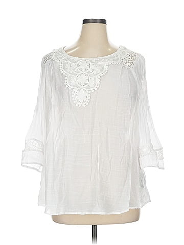 Zac & Rachel 3/4 Sleeve Blouse (view 1)