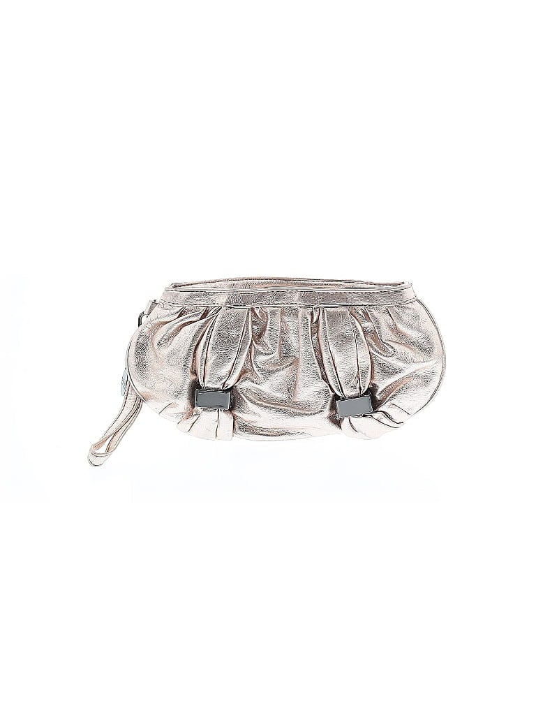 Botkier Metallic Silver Pink Wristlet One size - photo 1