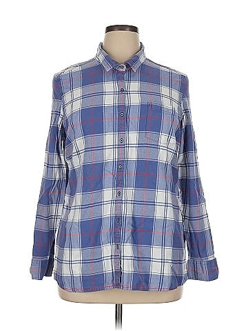 Natural Reflections Long Sleeve Button-Down Shirt (view 1)