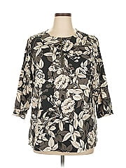 Belle By Kim Gravel 3/4 Sleeve T Shirt