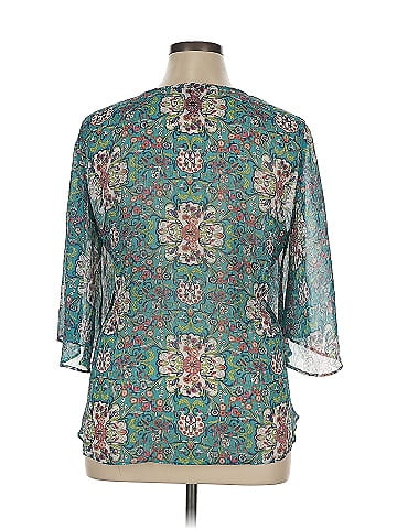 Bisou Bisou 3/4 Sleeve Blouse (view 2)