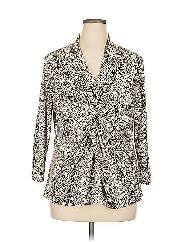 Liz Claiborne 3/4 Sleeve Blouse (view 1)
