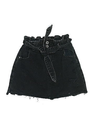 Zara Denim Skirt (view 1)