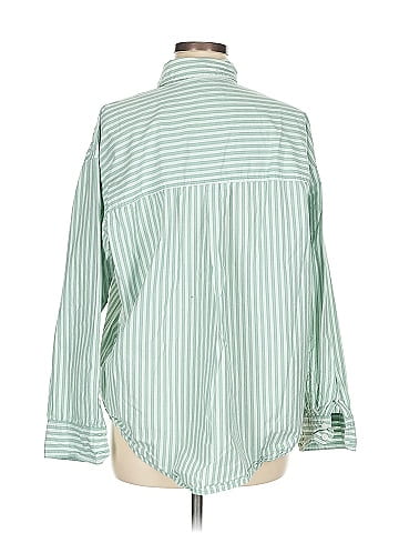 American Eagle Outfitters Long Sleeve Button-Down Shirt (view 2)