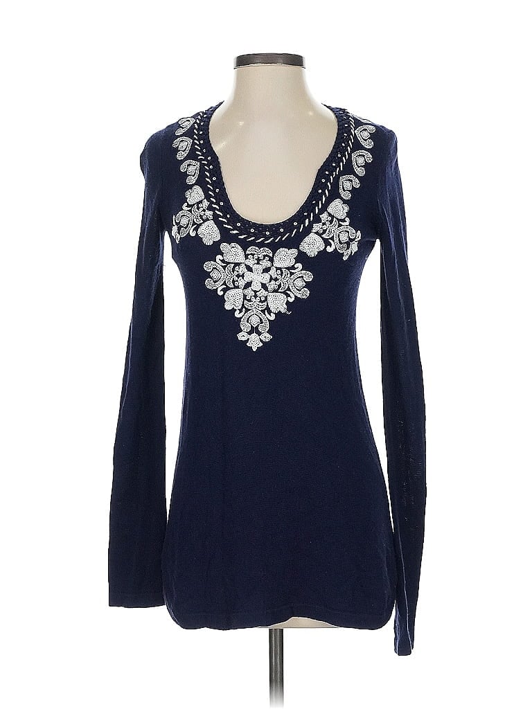 Pre-owned Lilly Pulitzer Pullover Sweater In Blue