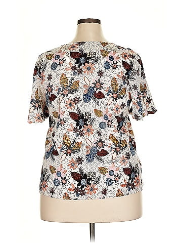 Ann Taylor LOFT Short Sleeve Blouse (view 2)