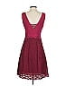 Moulinette Soeurs Burgundy Cocktail Dress Size 2 - photo 2