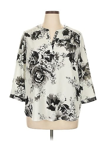 dalia 3/4 Sleeve Blouse (view 1)