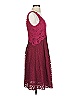 Moulinette Soeurs Burgundy Cocktail Dress Size 2 - photo 4