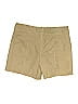 Worth New York 100% Leather Solid Tan Khaki Shorts Size 10 - photo 2