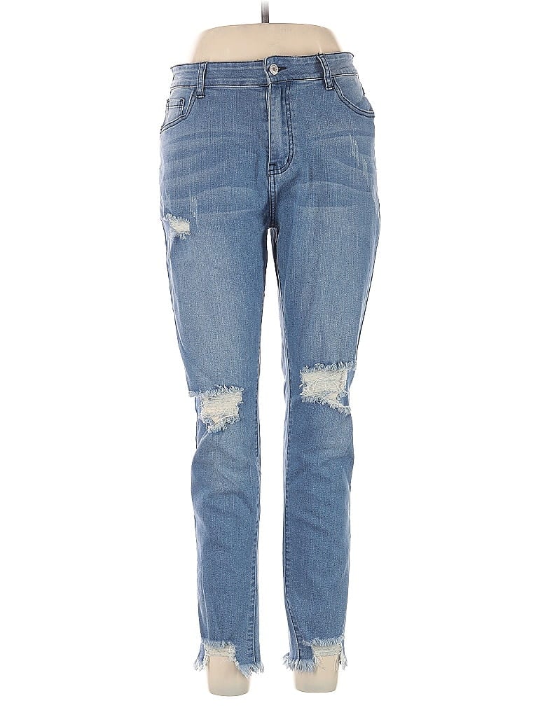Pre-owned Unbranded Jeans In Blue