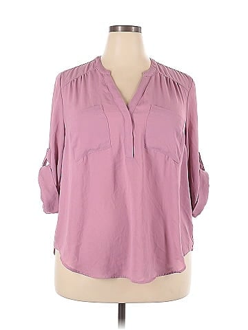 Torrid 3/4 Sleeve Blouse (view 1)