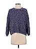 Jack by BB Dakota Tweed Purple Pullover Sweater Size S - photo 1