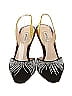 Attico Graphic Burgundy Black Heels Size EU 39 - photo 2