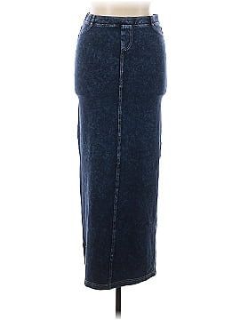 Hard Tail Denim Skirt
