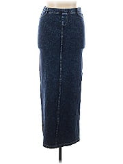 Hard Tail Denim Skirt