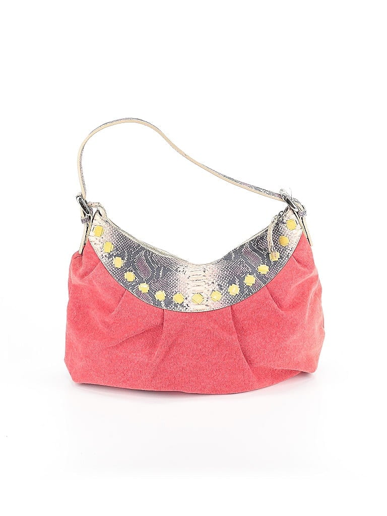 Donald J Pliner Animal Print Pink Red Hobo One size - photo 1