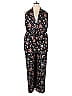 Lane Bryant Paisley Black Jumpsuit Size 22 - photo 1