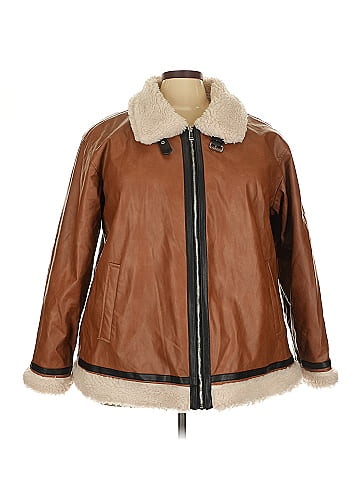 Lane Bryant Faux Leather Jacket (view 1)