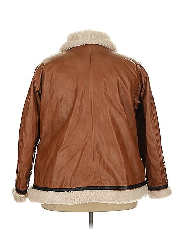 Lane Bryant Faux Leather Jacket (view 2)