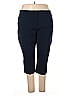 Susan Graver Solid Blue Active Pants Size 28 waist - photo 1