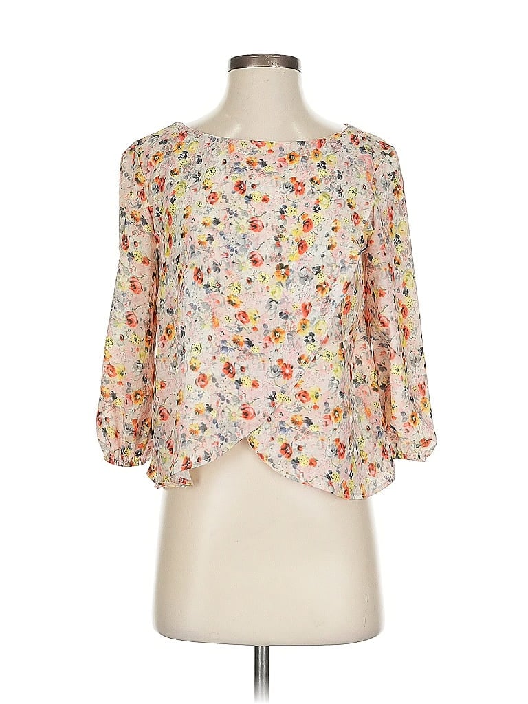 Zara W&B Collection Ivory 3/4 Sleeve Blouse Size S - photo 1