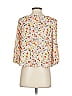 Zara W&B Collection Ivory 3/4 Sleeve Blouse Size S - photo 2