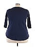 Isaac Mizrahi LIVE! Blue 3/4 Sleeve Top Size 2X - photo 2