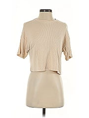 Naadam Short Sleeve Turtleneck