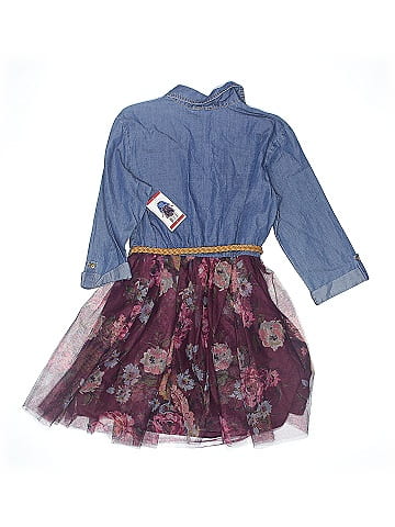 Pink & Violet Dress (view 2)