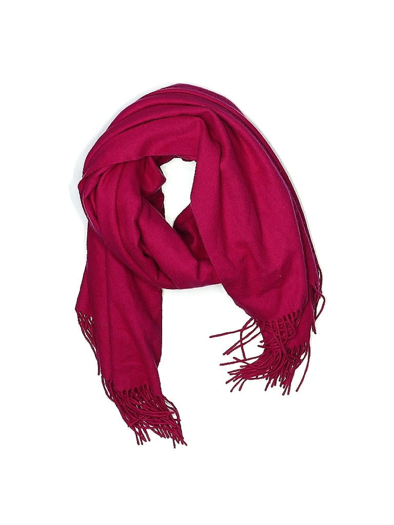 Pre-owned Assorted Brands Scarf In Pink