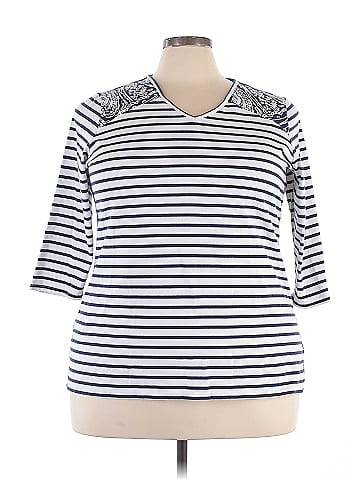 D&Co. 3/4 Sleeve Top (view 1)