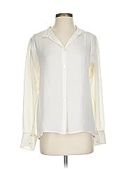 Nili Lotan Long Sleeve Silk Top