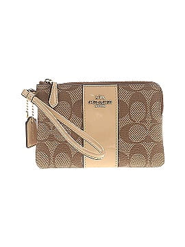 Coach Leather Wristlet