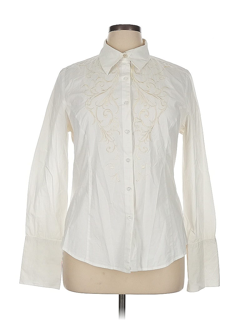 Badge Rib Long Sleeve Ybi Ivory