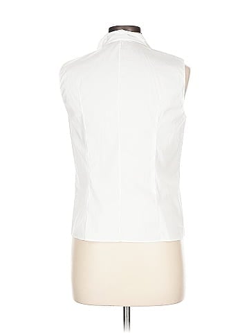 AKRIS Sleeveless Button-Down Shirt (view 2)