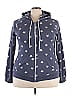 ALTERNATIVE Blue Zip Up Hoodie Size XXL - photo 1