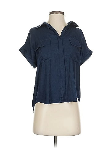 Evereve Short Sleeve Blouse (view 1)