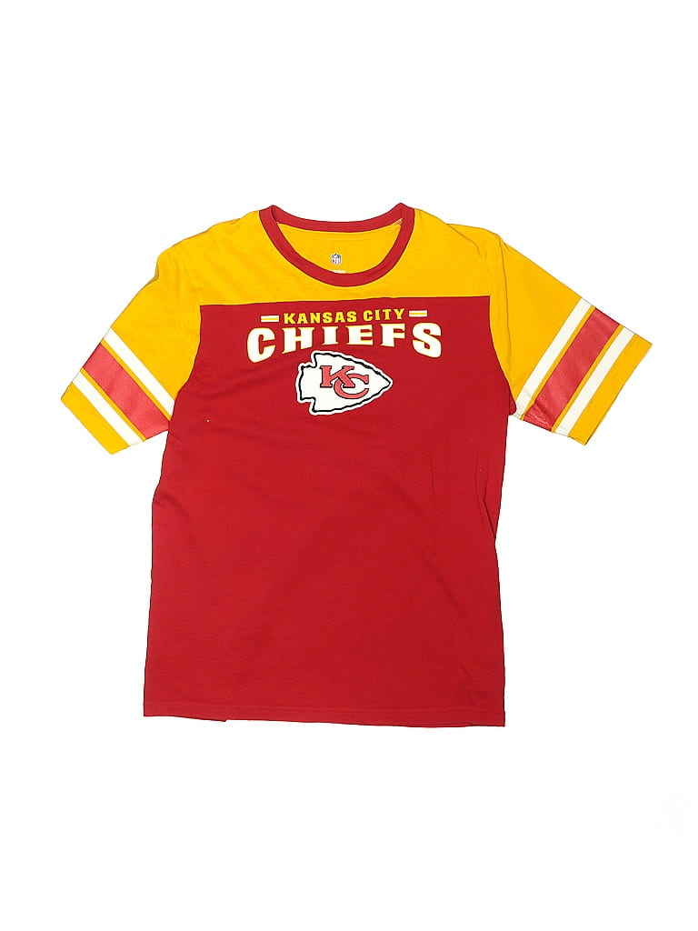 NFL 100% Cotton Red Short Sleeve T-Shirt Size 18 - photo 1