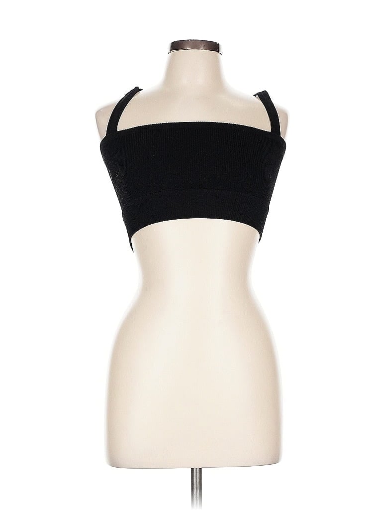 Pre-owned Out From Under Tank Top Black Strapless Neckline Tops