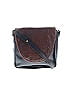 Brahmin Burgundy Black Leather Shoulder Bag One size - photo 1