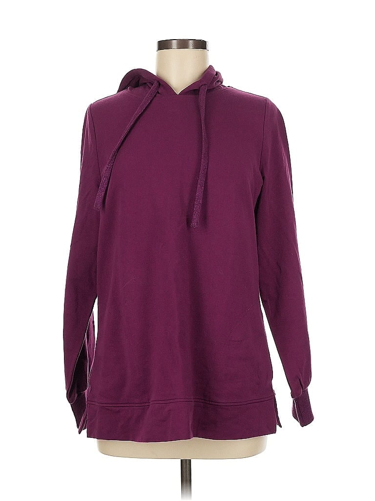 Belle By Kim Gravel Purple Pullover Hoodie Size 8 - photo 1