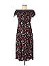 Lulus 100% Rayon Print Black Casual Dress Size M - photo 1