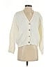 Polly 100% Acrylic Ivory Cardigan Size XS - photo 1