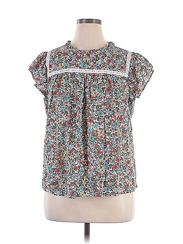 Ann Taylor LOFT Short Sleeve Blouse (view 1)