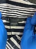 Armani Exchange 100% Polyester Stripes Gray Long Sleeve Blouse Size XS - photo 6