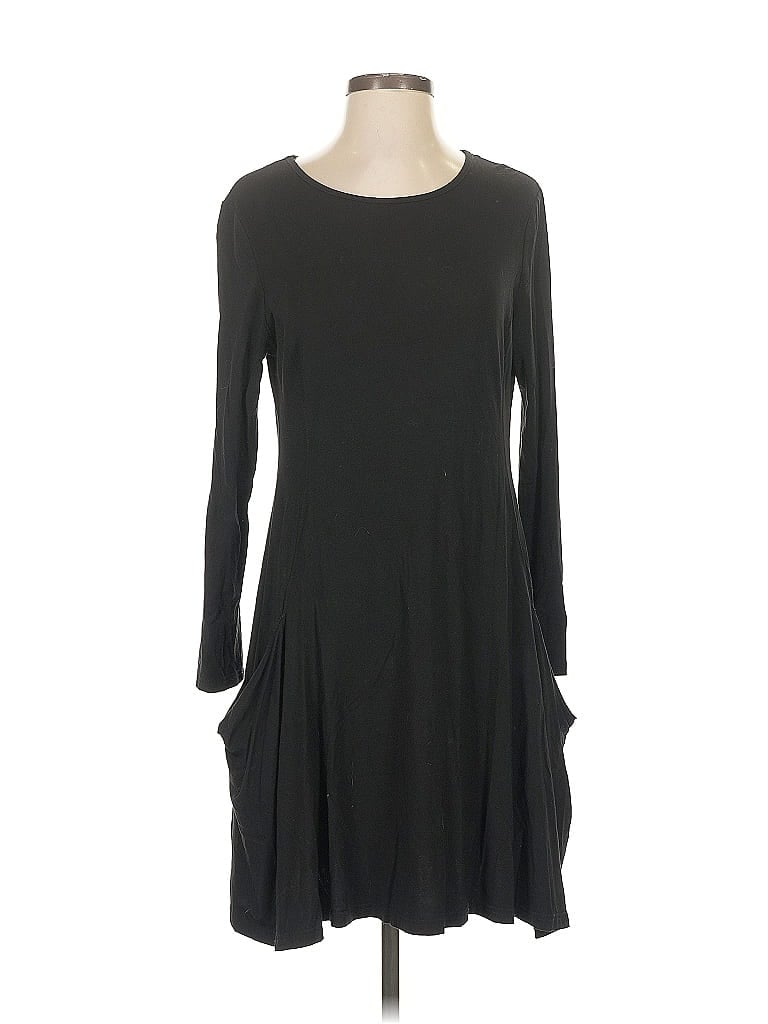 Pre-owned Shein Casual Dress In Black