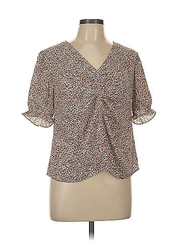 Array Short Sleeve Blouse (view 1)