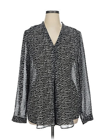 Banana Republic Factory Store Long Sleeve Blouse (view 1)